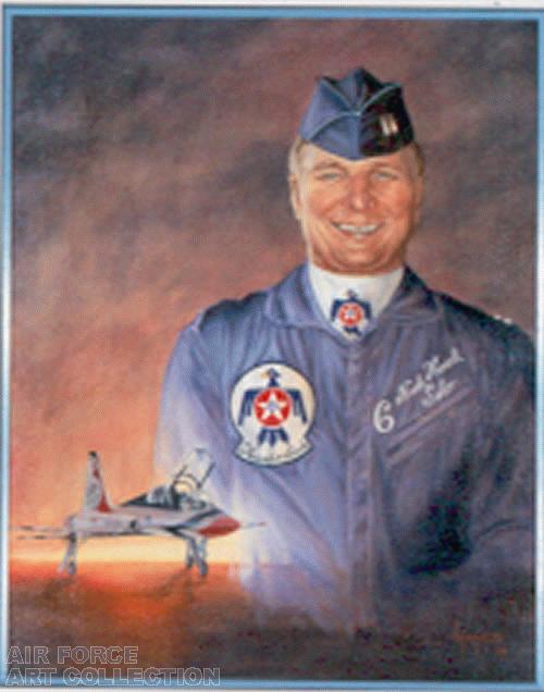 MEMORIAL PORTRAIT: CAPT NICK HAUCK, THUNDERBIRD